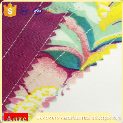 cotton lurex plain fabric